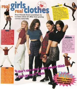 90s girl clothes, crop tops, flares